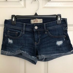Hollister denim shorts